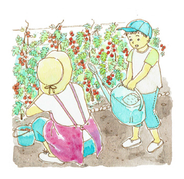 「キッズレーダー ‘18夏号」挿絵／日能研