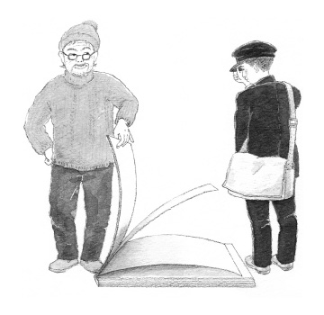 「よむカステラ25号」挿絵／松翁軒